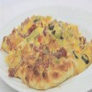 Pastrami egg pie