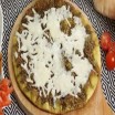 Zaatar mozzarella pie
