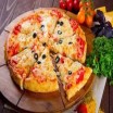 Medium cheese lovers pizza