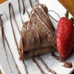 Chocolate crepe
