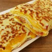 Mix cheese crepe
