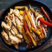 Chicken fajita meal